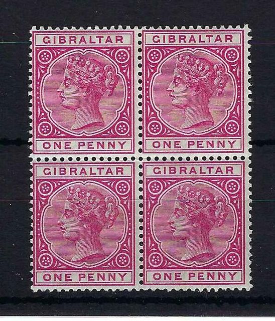Image of Gibraltar SG 9 VLMM British Commonwealth Stamp
